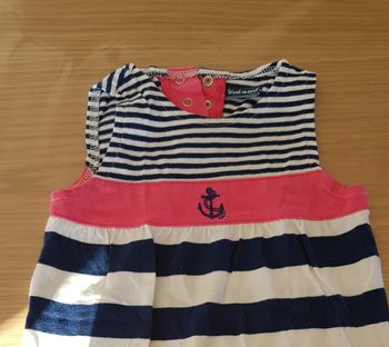 Combi short Week-end à la mer 6 mois