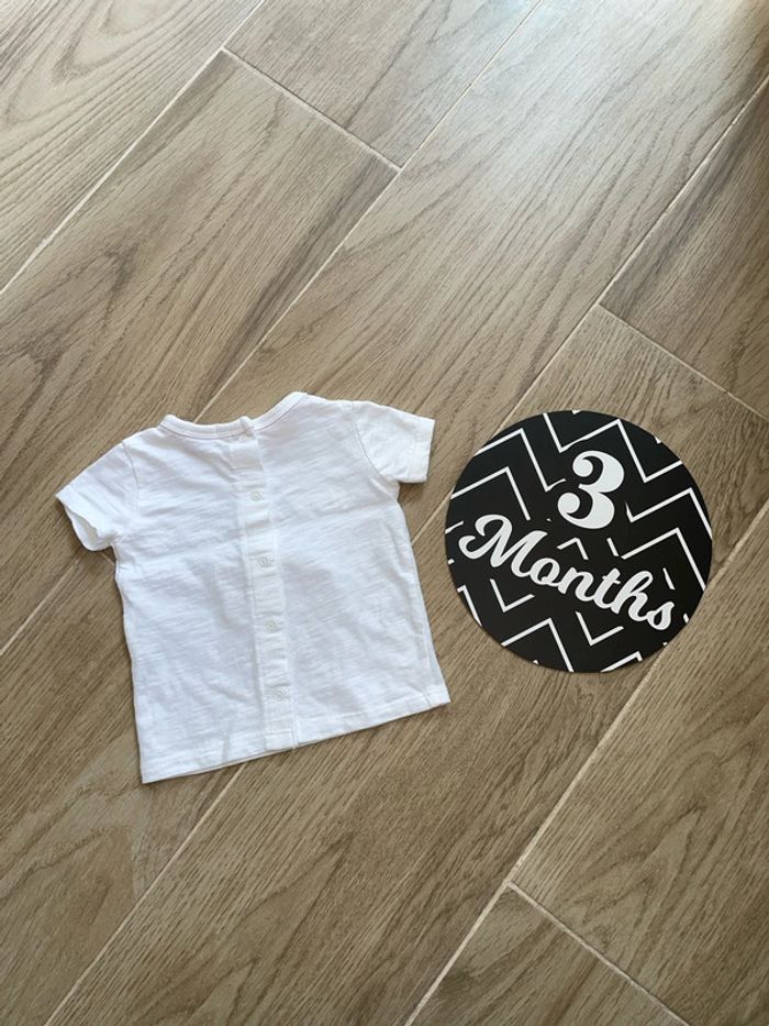 T-shirt manches courtes 3 mois - photo numéro 2