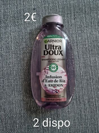 Shampoing ultra doux infusion de riz 250ml