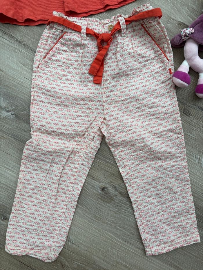 Ensemble t-shirt + pantalon fin taille 24 mois - photo numéro 3