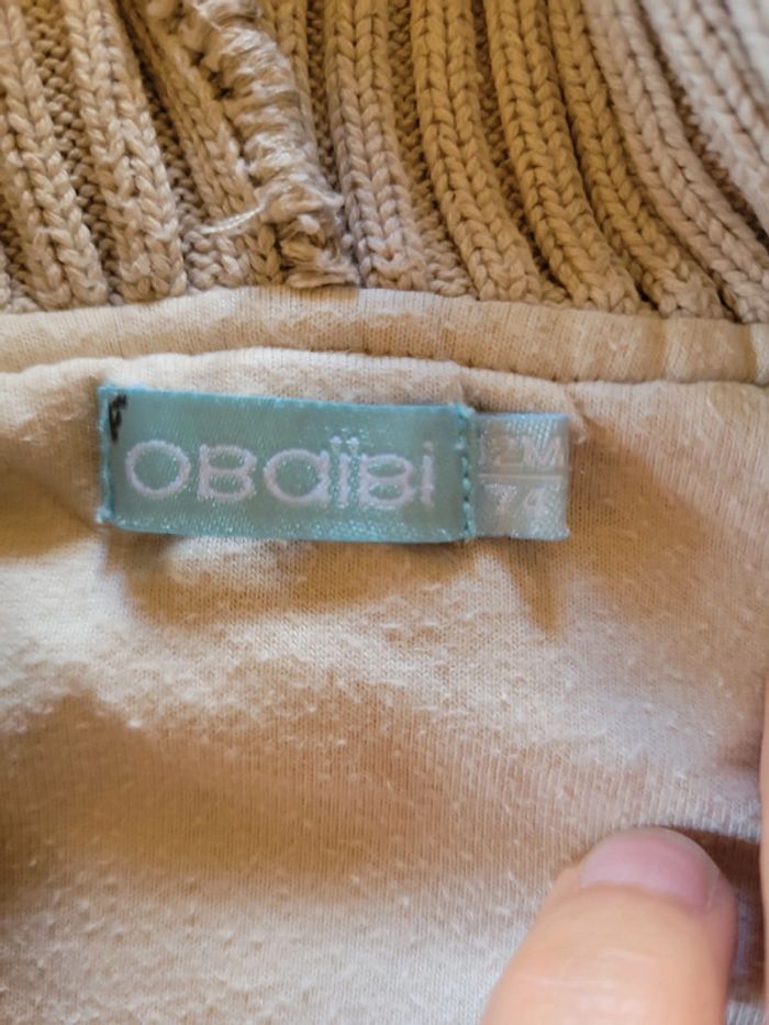 Gilet obaibi 12 mois - photo numéro 2