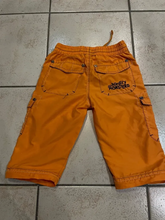 Bermuda / pantalon Mini Gang 5ans orange - photo numéro 2
