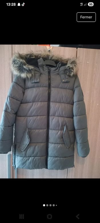 Doudoune longue chaude taille 10ans La redoute