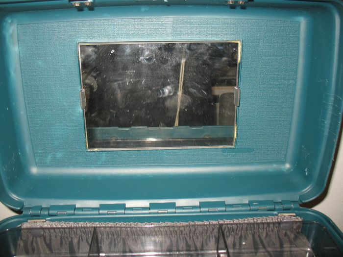 TROUSSE DE TOILETTE RIGIDE VERTE "DELSEY" - n°01 - photo numéro 3