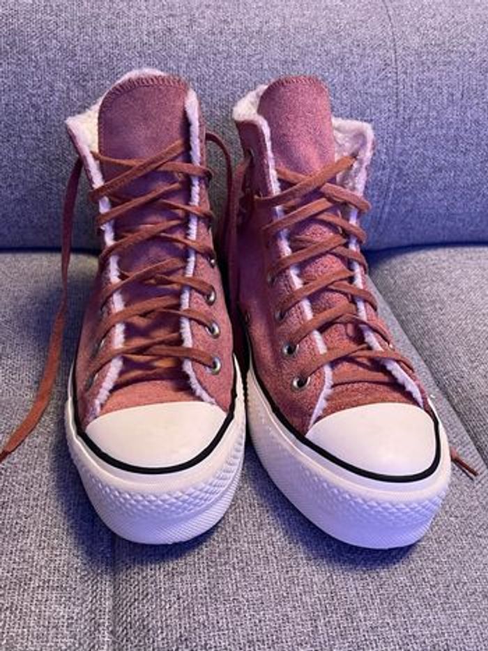 Converse hivernal / cuir suédé / 39 / très bon état
