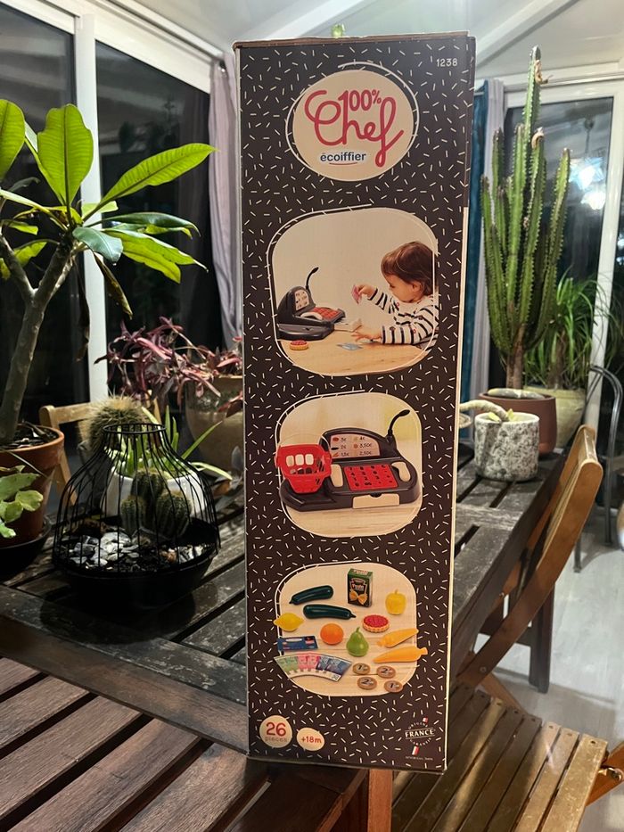 Dînette caisse enregistreuse caddy neuf - photo numéro 2