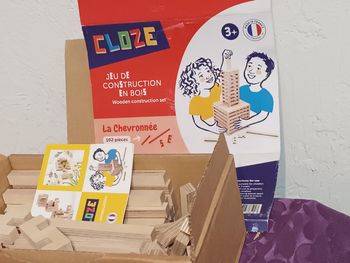 Jeu de construction en bois Cloze 