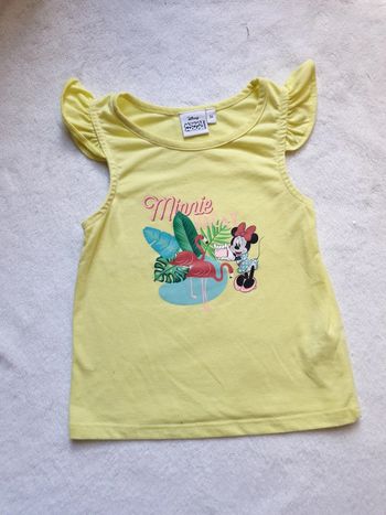 Debardeur minnie fluo