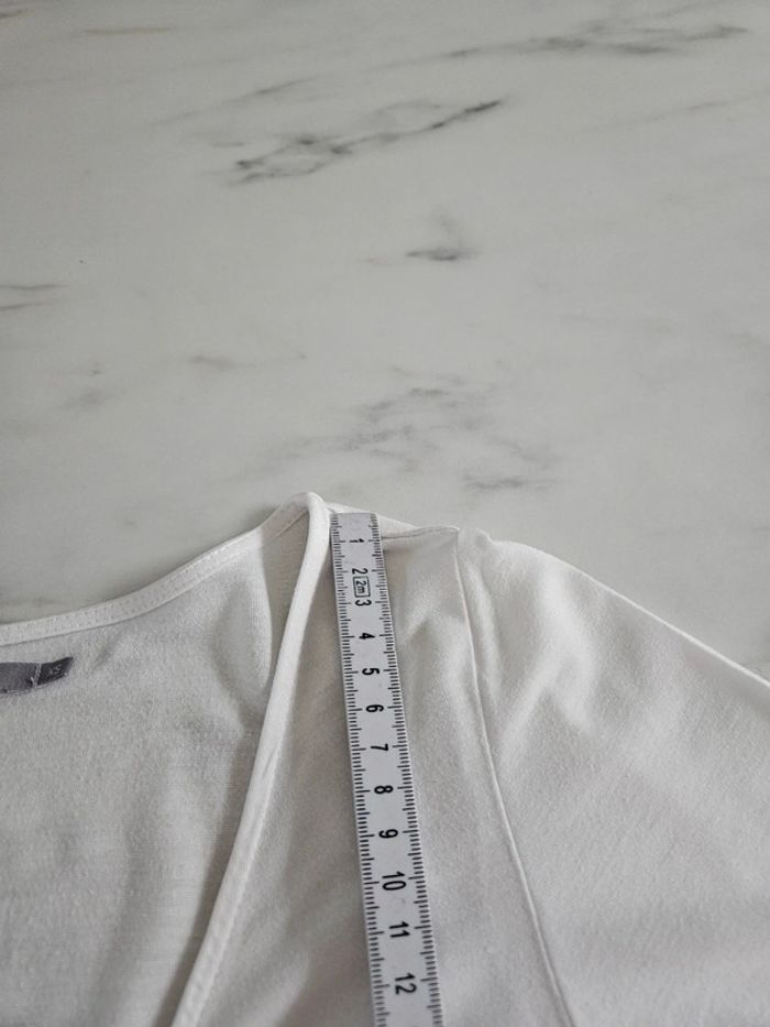 In Wear blouse blanche croisée taille XS - photo numéro 8