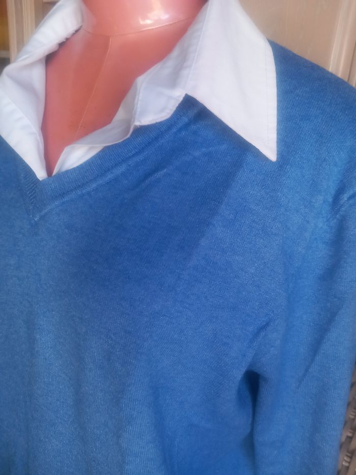 Pull avec col de chemise H&L fashion - photo numéro 5