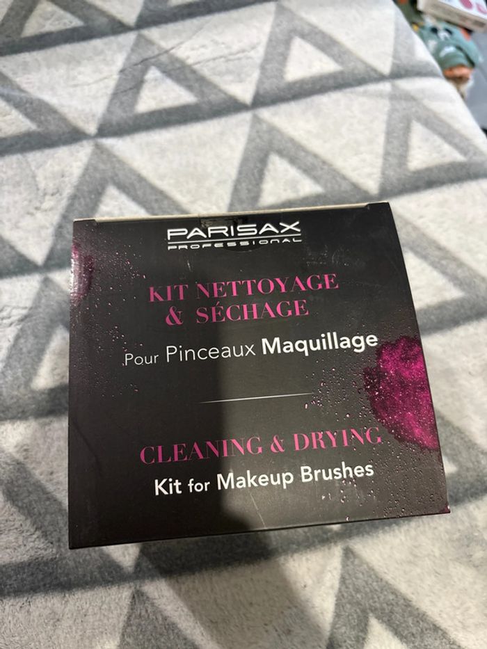 Parisax kit nettoyage et séchage pinceaux maquillage