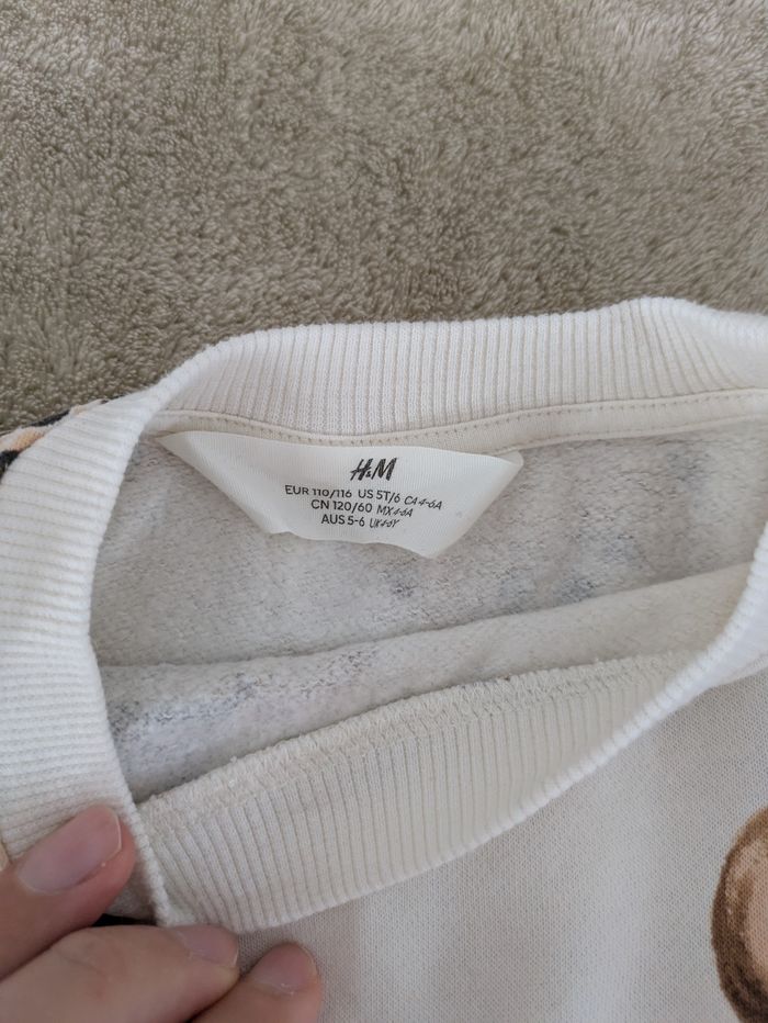 Sweat-shirt H&M à Motif Oursons - photo numéro 2