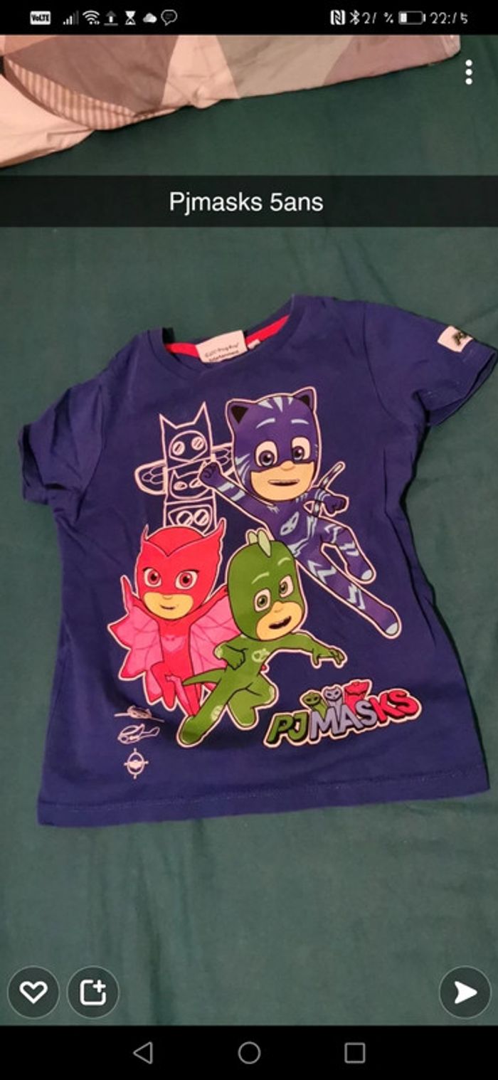 T-shirt pjmasks