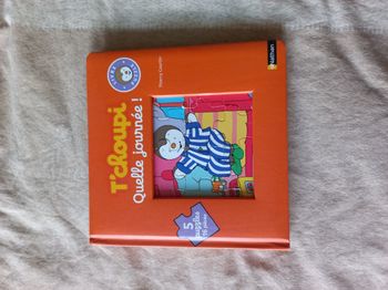 Livre puzzle 'Tchoupi quelle journée'