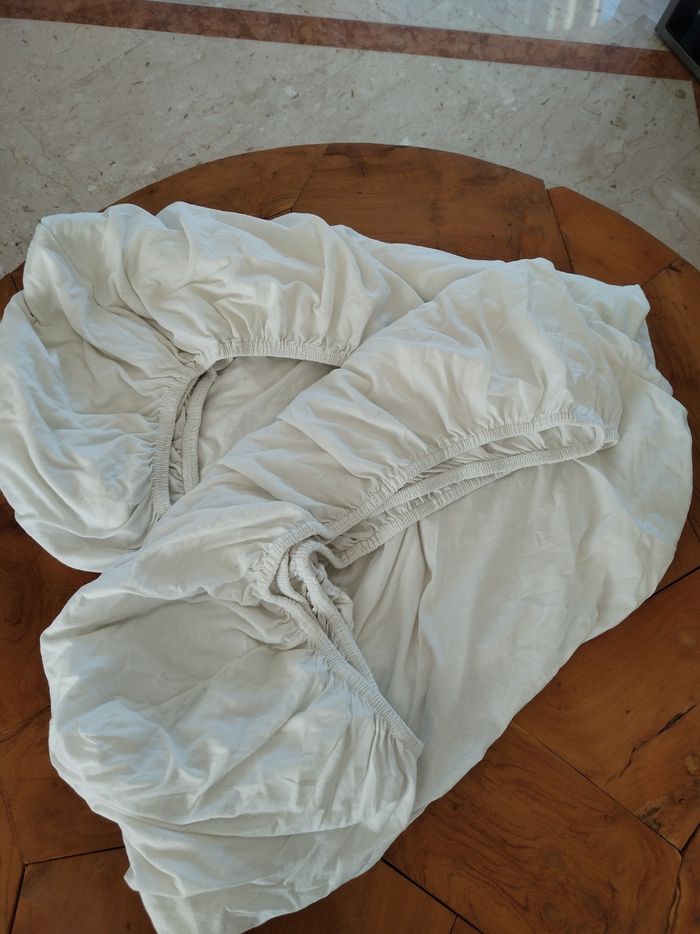 Lot drap housse 90/190 - photo numéro 2
