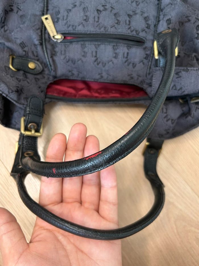 Sac à main Lancaster gris/noir – élégant et intemporel - photo numéro 12