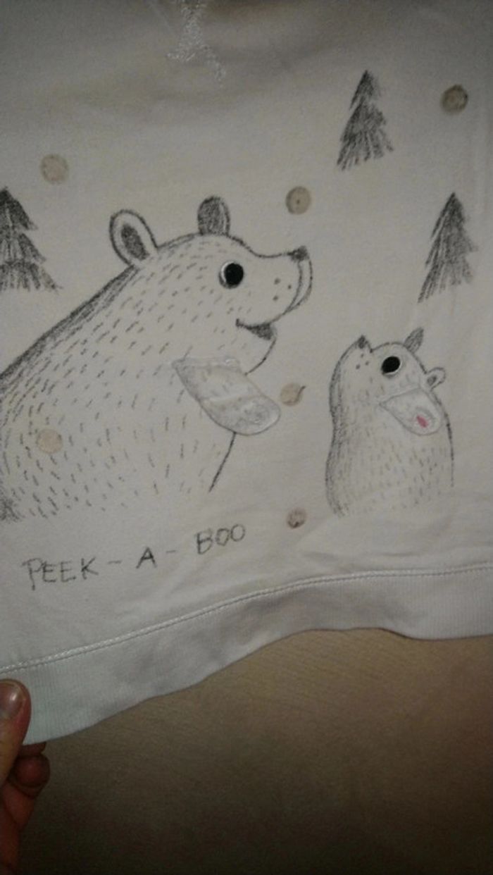 Joli tee shirt manches longues Kiabi taille 18 mois - photo numéro 4