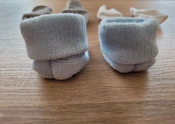 Lot bonnets, moufles et chaussons garçon naissance - photo numéro 12