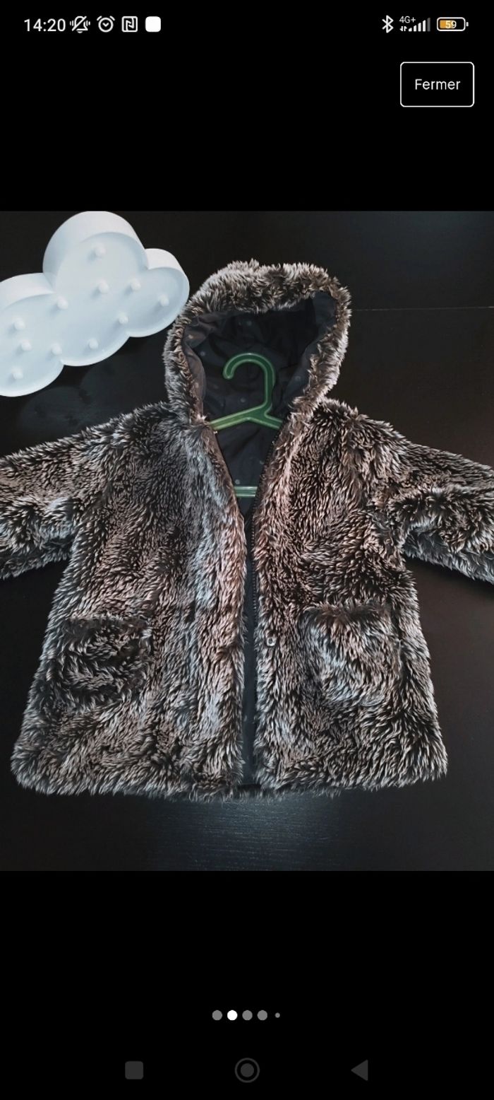 Manteau réversible