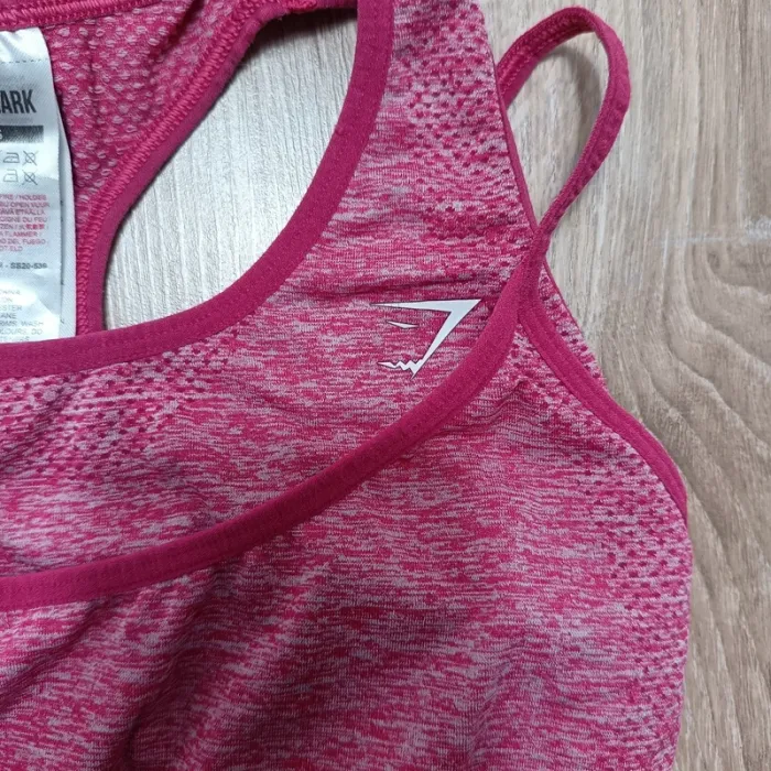 Brassière gymshark femme hauts rose xs - photo numéro 2