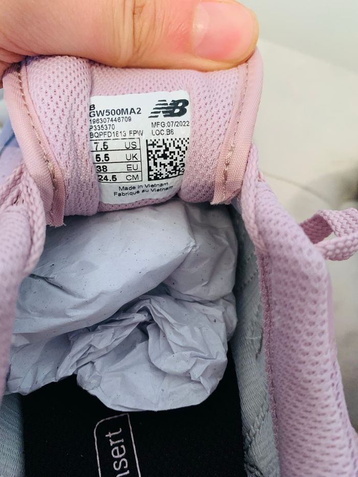 Basket New balance 500 rose pâle - photo numéro 10
