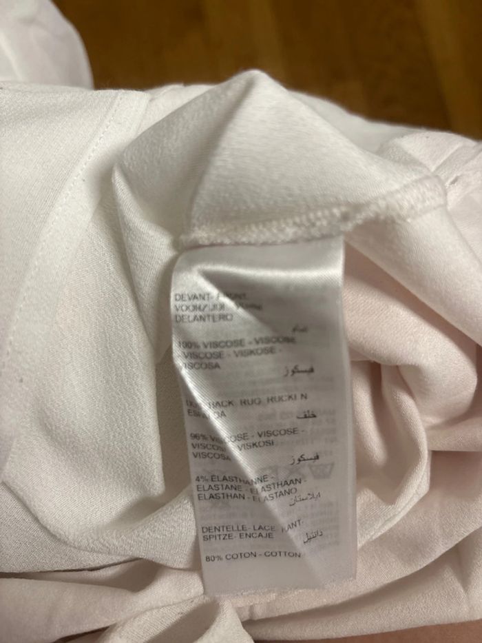 🌺blouse maison123 blanche 🌺 - photo numéro 4