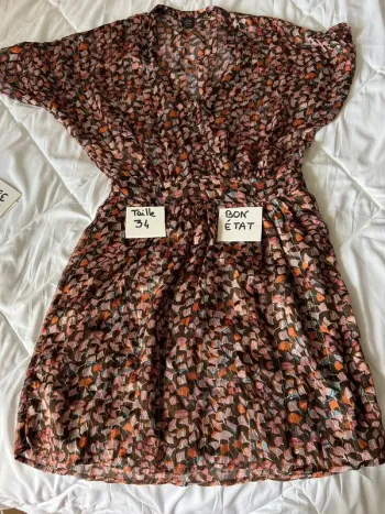 Robe manche courte