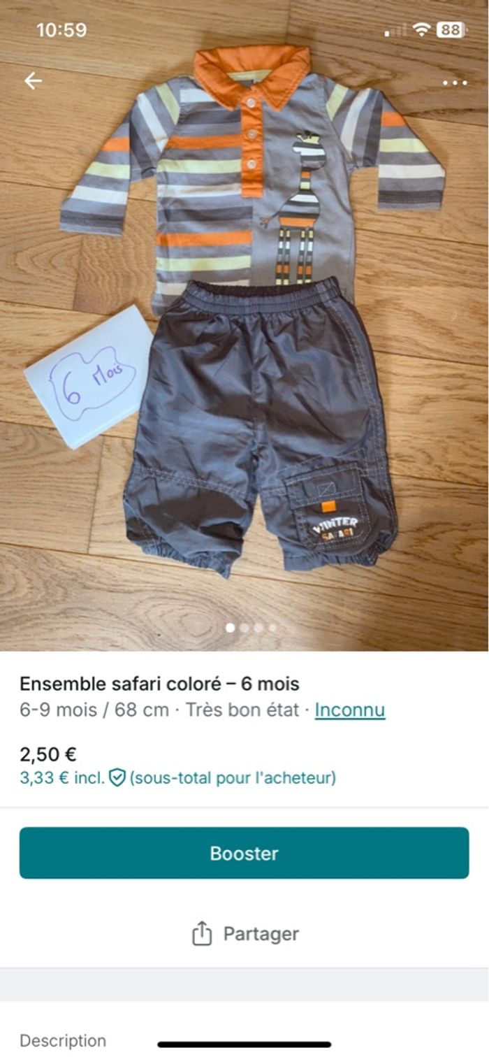 🧸 Lot hiver 6 mois 36 pièces - photo numéro 7