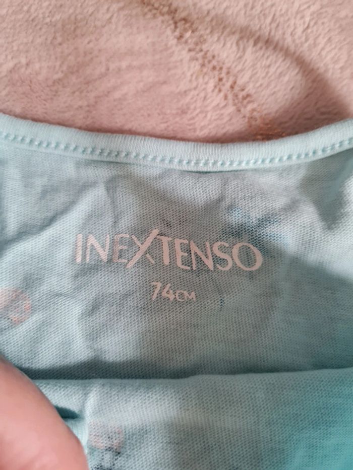 Ensemble short + débardeur fille 12 mois in extenso - photo numéro 5