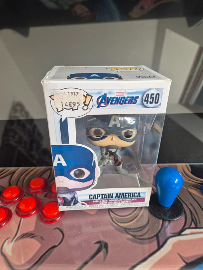 Figurine Pop Captain America