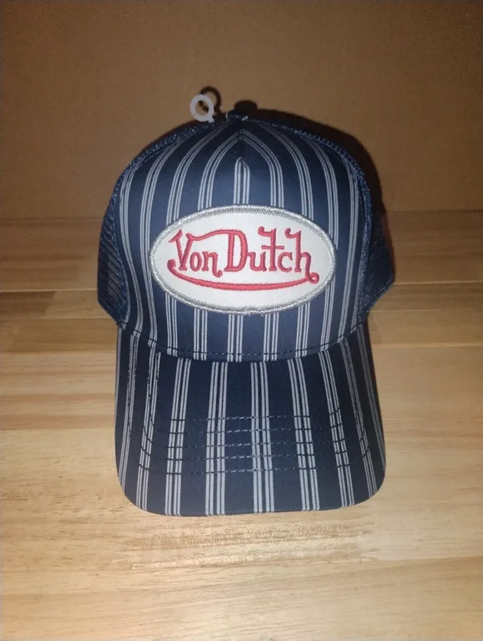Von dutch casquette taille unique bleue et grise