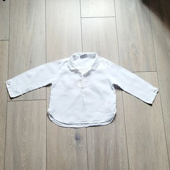 Chemise blanche. Garçon 23 mois. Marque Du pareil au même