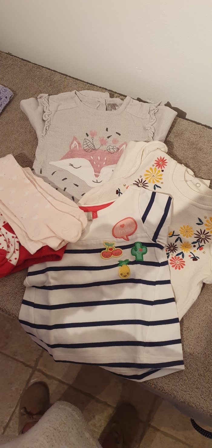 Lot vêtements filles 6 moi 31 pieces - photo numéro 6