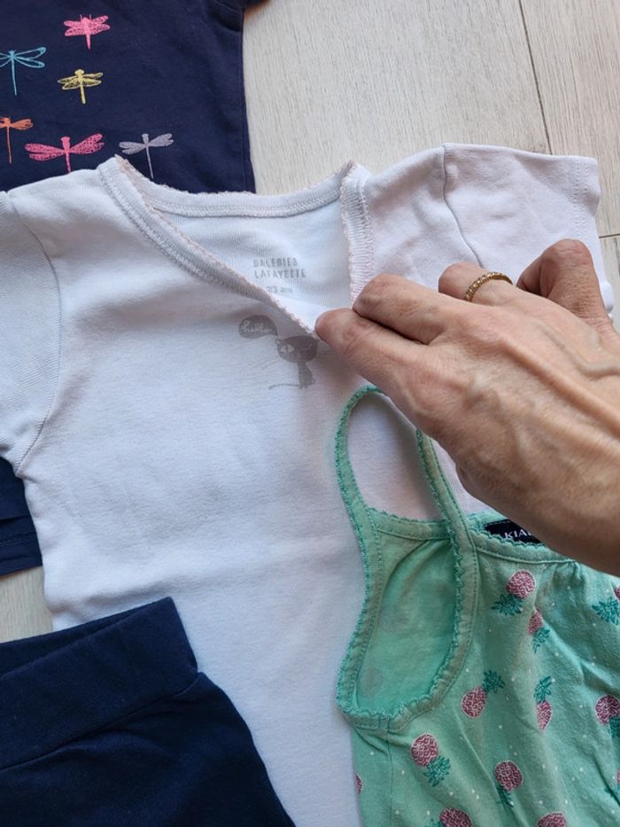 Ensemble 4 pièces estival fille 2ans - photo numéro 4