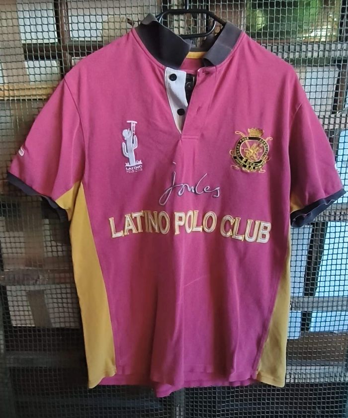 polo équitation rose latino polo club Joules