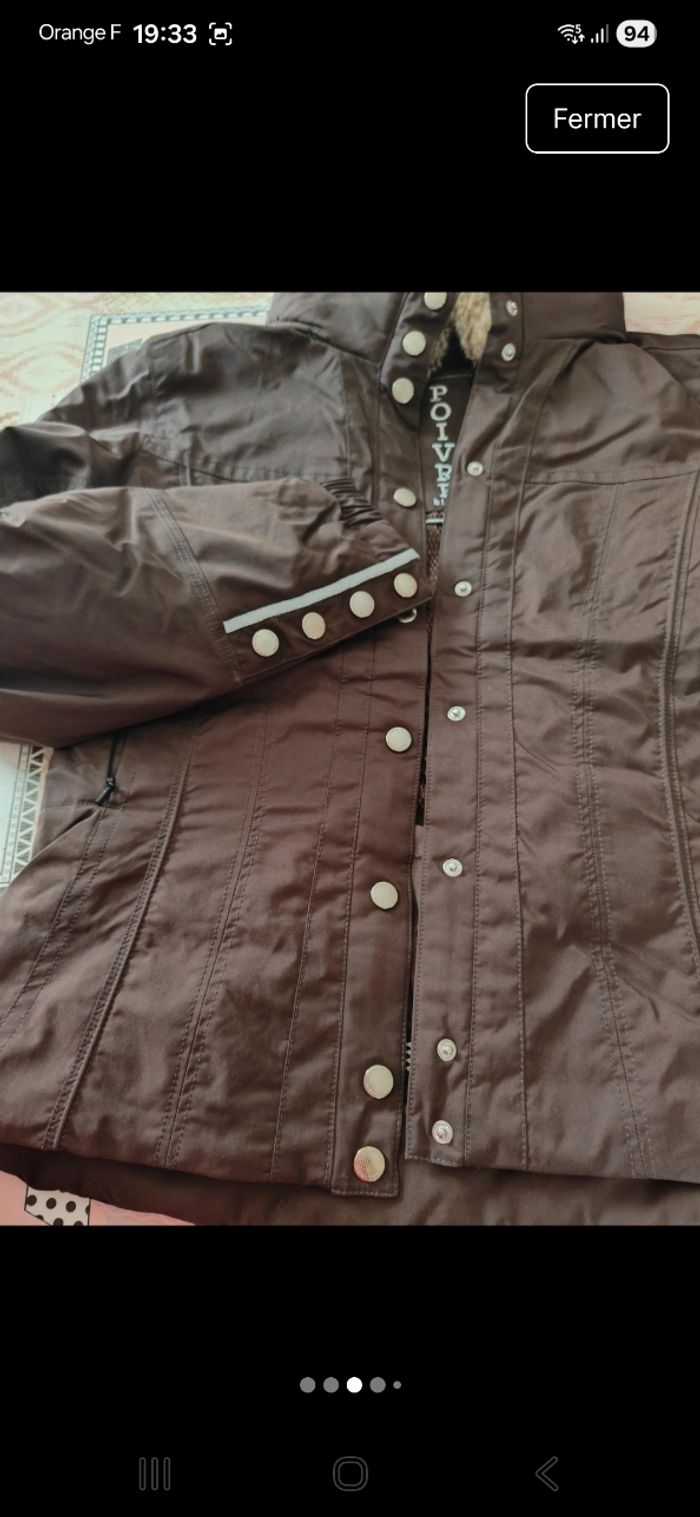 veste de ski poivre blanc - photo numéro 5