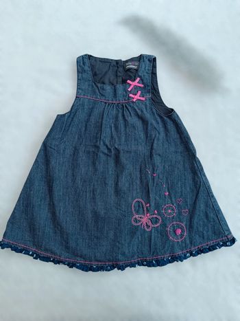 🔸Robe type Jean - Orchestra Baby Girl 12 Mois🔸