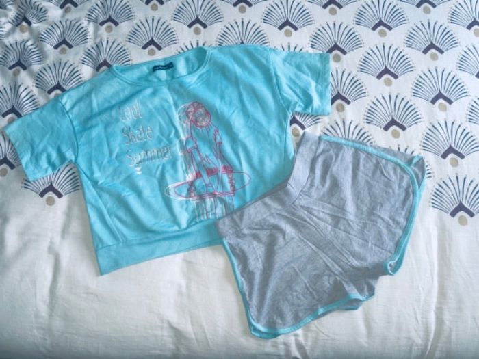 Ensemble 2 pièces nuit taille 12 ans