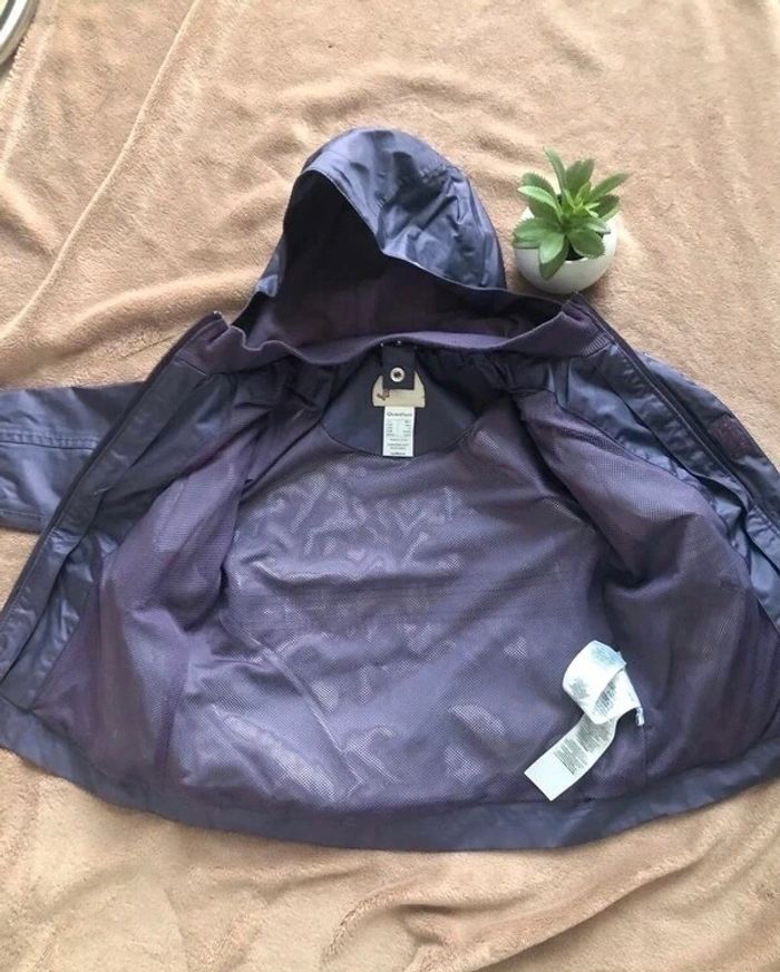 Veste imperméable violet Quechua - photo numéro 2