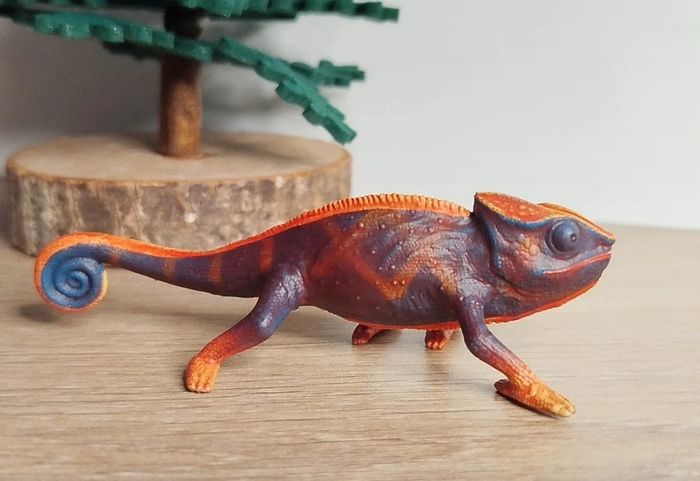 Schleich caméléon Figurine animal équatoriale - photo numéro 3