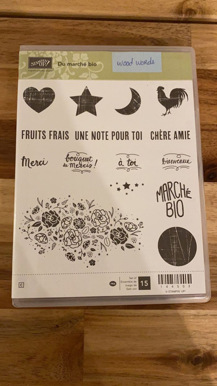 Lot marché bio découpe boîte caisse - photo numéro 2