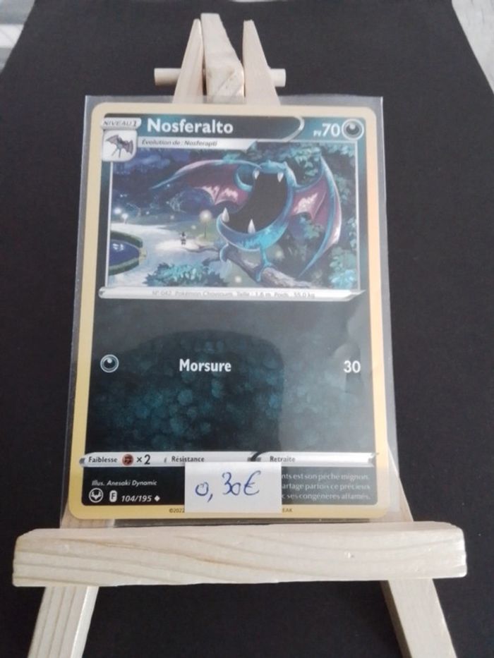 Carte Pokémon Nosferalto 104/195