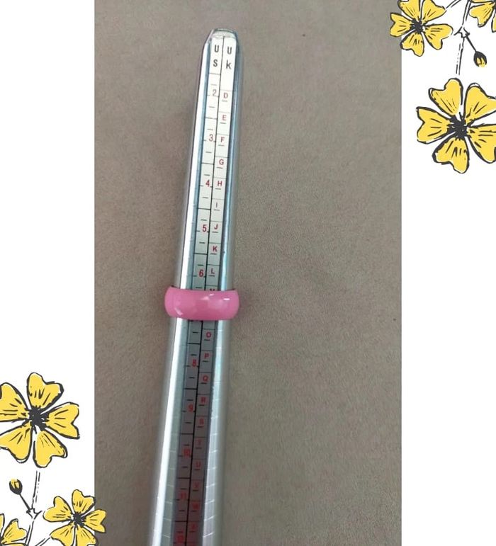 Bague vintage bombée rose clair – Taille 54-55 – Style rétro pop _ Collection Nuances de Rose - photo numéro 6