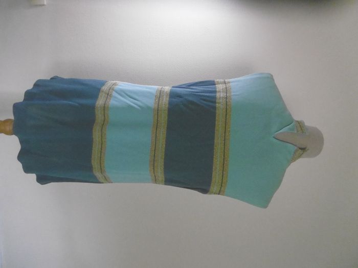 tunique robe vintage années 70 en jersey T 40 - photo numéro 4