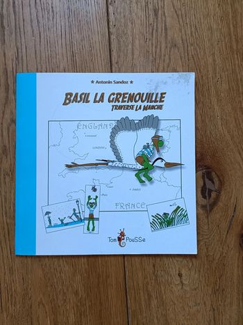 Basil la grenouille traverse la Manche