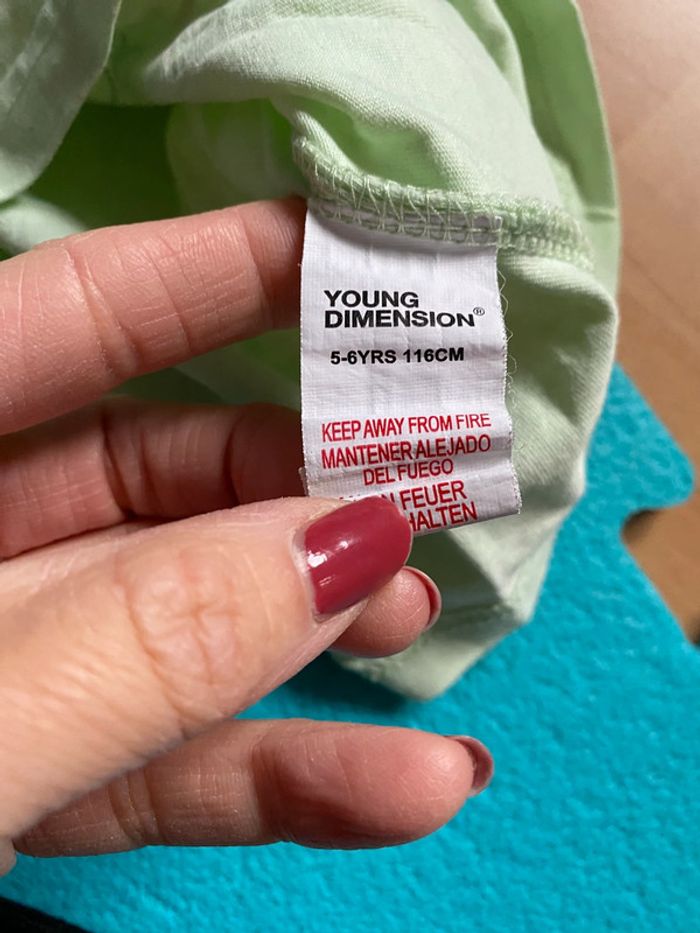T-shirt « hello Summer » Young Dimension Taille 116 - photo numéro 4