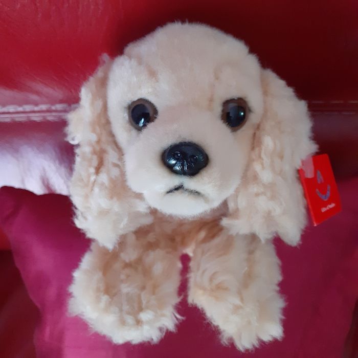 Peluche Chiot" Cocker Spaniel nain" *neuf - photo numéro 3
