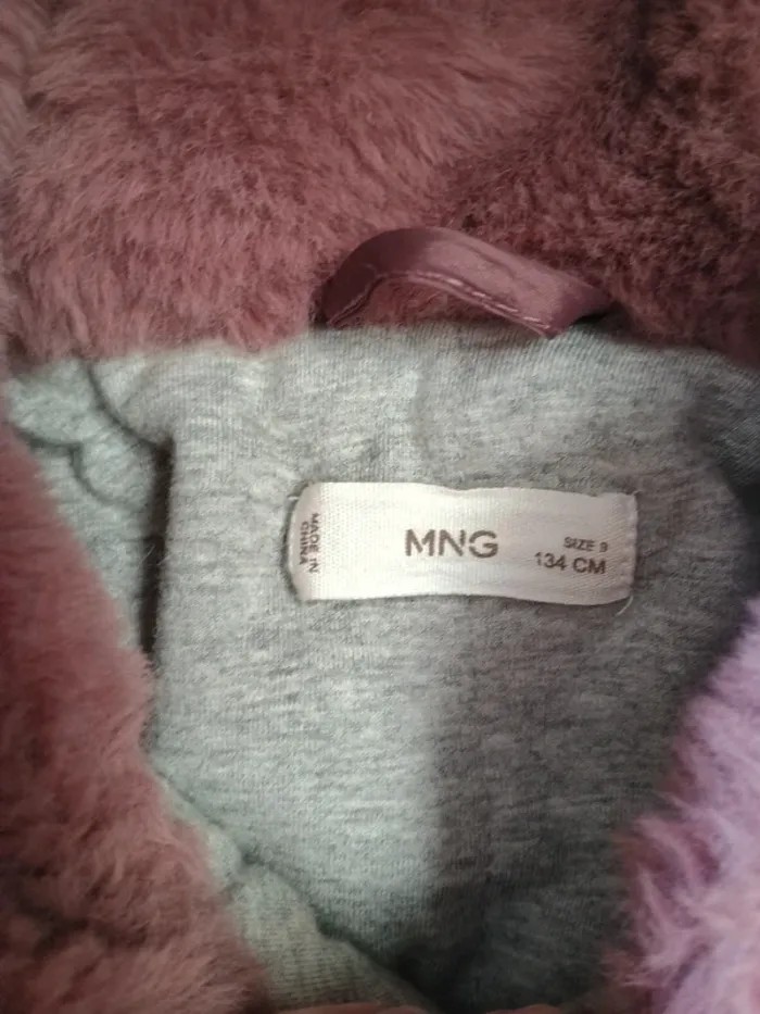 Manteau zippé fausse fourrure - photo numéro 2