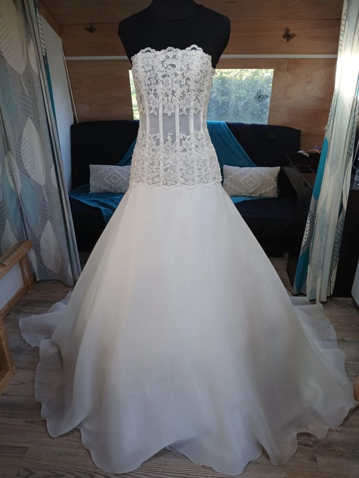 robe de mariée taille 38/40/42 - photo numéro 4