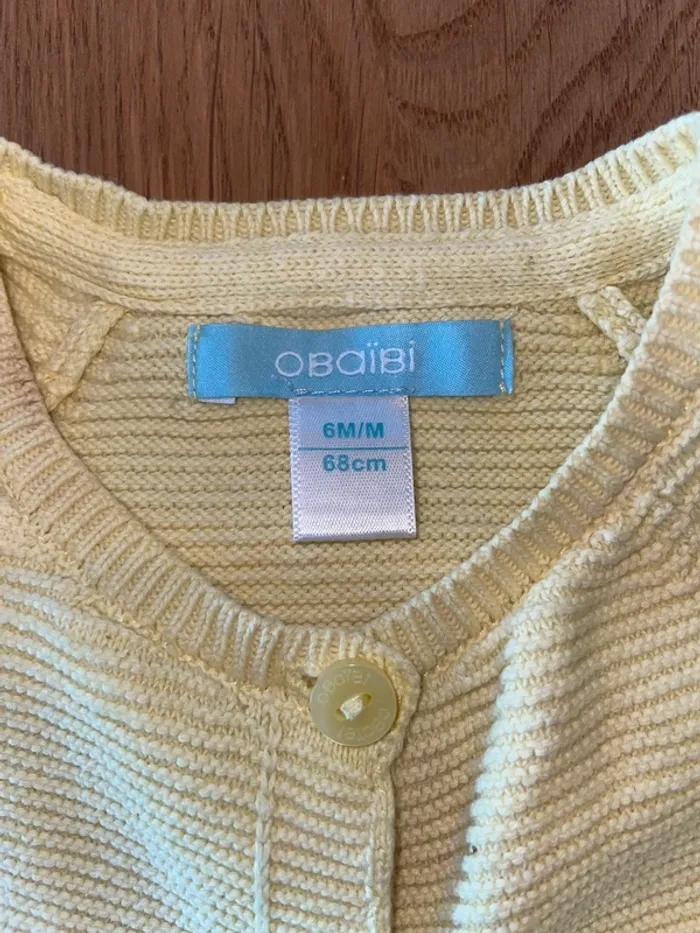 Gilet 6 mois - photo numéro 4